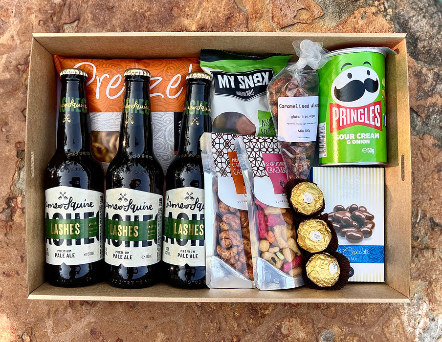 Beer & Nibbles/Hard Solo & Nibbles Gift Box