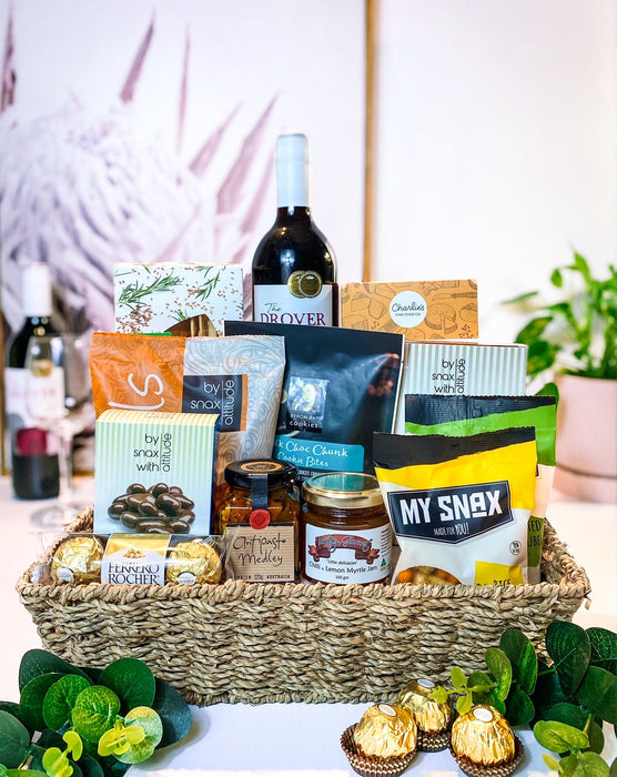 Wine & Nibbles Gift Basket