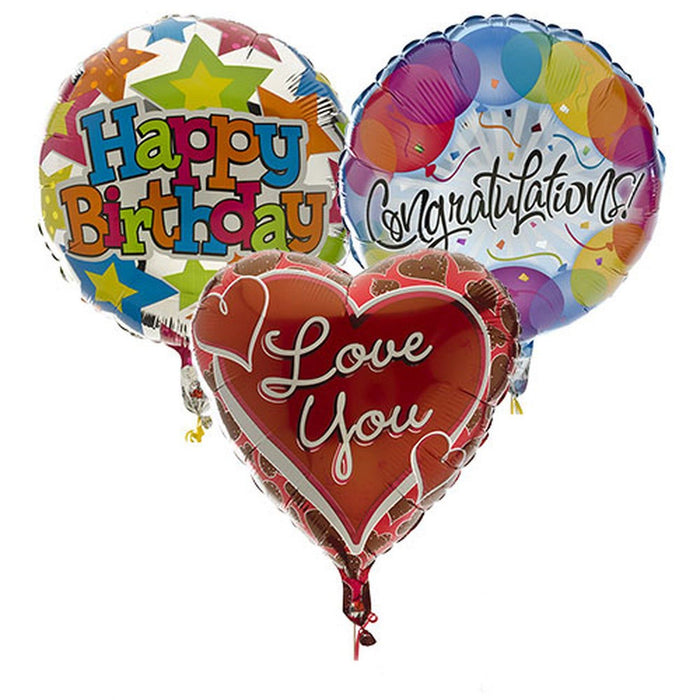 Add a Helium Foil Balloon or Other Celebratory Items to your Gift Basket