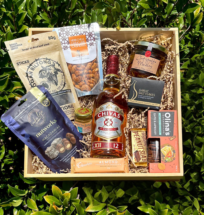 Chivas Regal Wooden Gift Crate