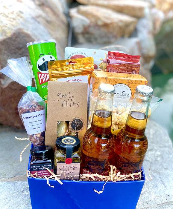 Beers and Classic Snacks Gift Box