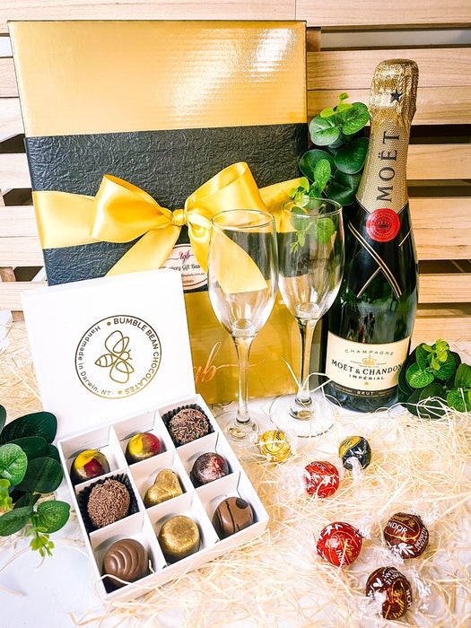 Deluxe Champagne & Chocolates Gift Box
